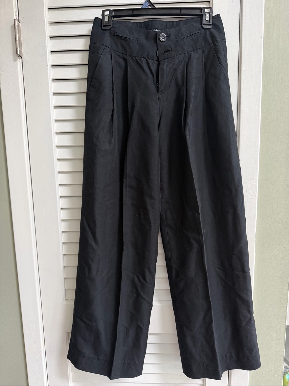 Guess Black Wide-Leg Dress Pants for Women